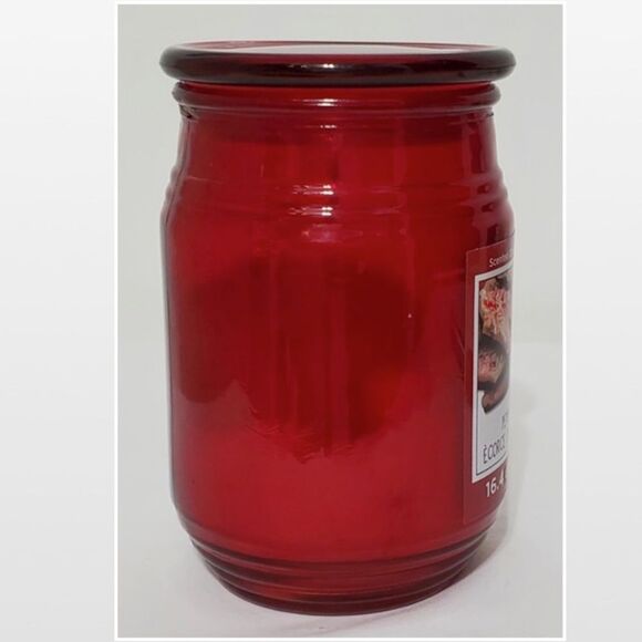 New Ashland Candle Jar Red Peppermint Bark Scent Home NWT Single Wick - Picture 7 of 13